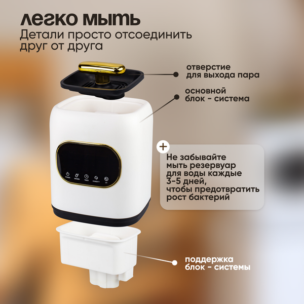 Изображение товара Ультразвуковой увлажнитель воздуха Solmax&Home SM99463 (белый)