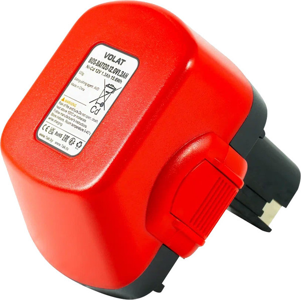 Изображение товара Аккумулятор для электроинструмента VOLAT VT-BOS-BAT120-12.0V1.3AH (для Bosch)
