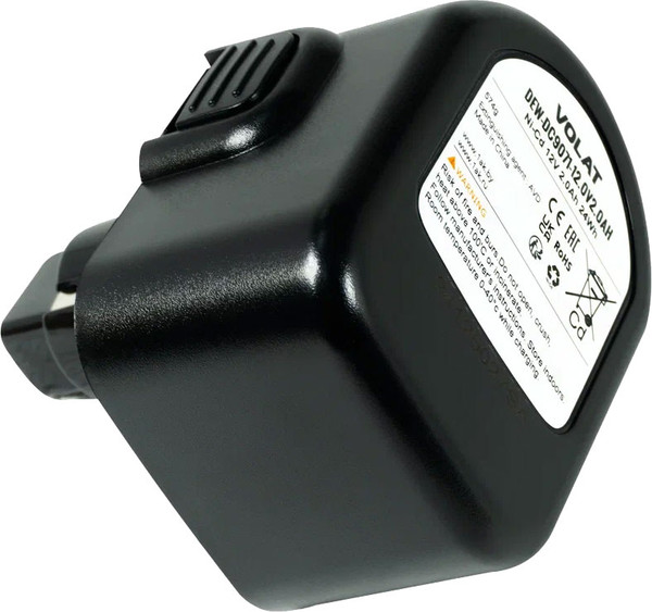 Изображение товара Аккумулятор для электроинструмента VOLAT VT-DEW-DC9071-12.0V2.0AH (для DeWalt)