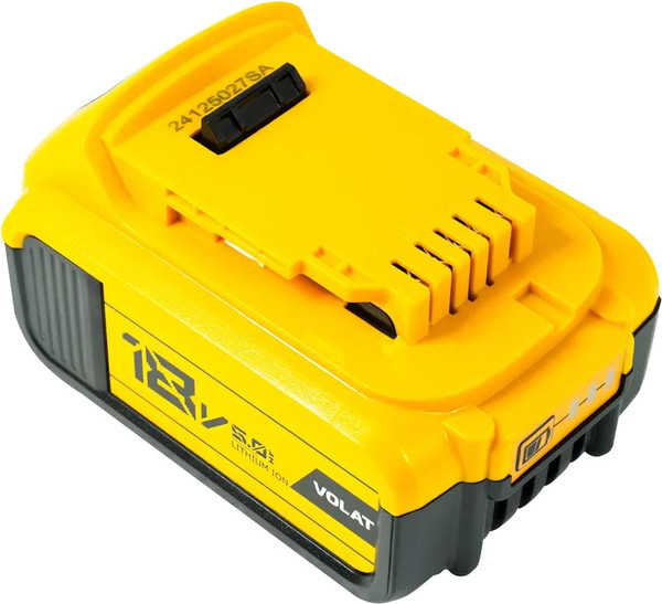 Изображение товара Аккумулятор для электроинструмента VOLAT VT-DEW-DCB184-18.0V5.0AH (для DeWalt)