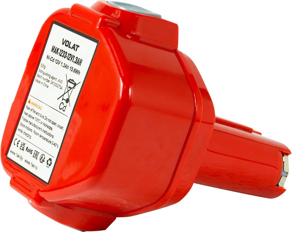 Изображение товара Аккумулятор для электроинструмента VOLAT VT-MAK-1233-1.3 (для Makita)