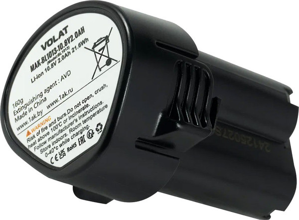 Изображение товара Аккумулятор для электроинструмента VOLAT VT-MAK-BL1013-2 (для Makita)