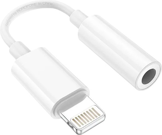 Изображение товара Адаптер Borofone BV21 Lightning (белый)