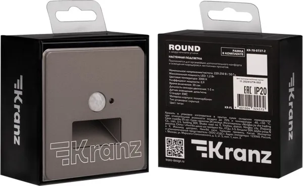 Изображение товара Встраиваемая подсветка Kranz Round KR-78-0727-2 (титан)