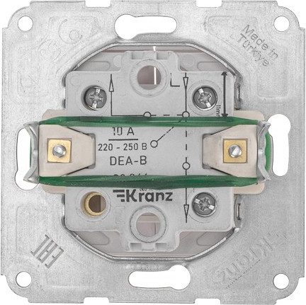 Изображение товара Выключатель Kranz Dea KR-78-0209 (белый)
