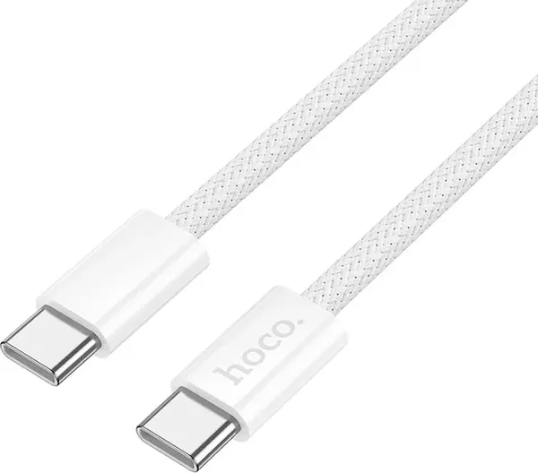 Изображение товара Кабель Hoco X105 Hero Type-C-Type-C (1м, белый)
