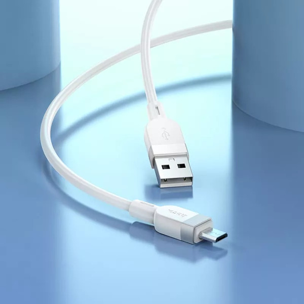 Изображение товара Кабель Hoco X109 microUSB (1м, белый)