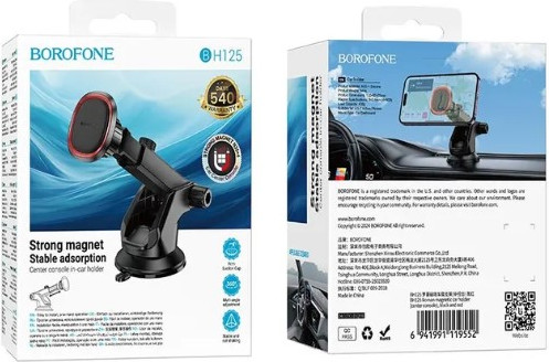 Изображение товара Держатель для смартфонов Borofone BH125 Roman (черный)