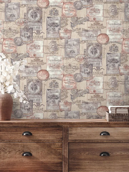 Изображение товара Виниловые обои Euro Decor Bordeaux 7220-02