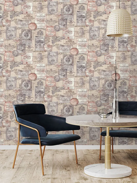 Изображение товара Виниловые обои Euro Decor Bordeaux 7220-02