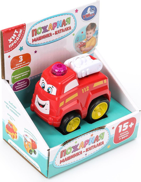 Изображение товара Игрушка-каталка Умка Пожарная Машина / HT1439-R