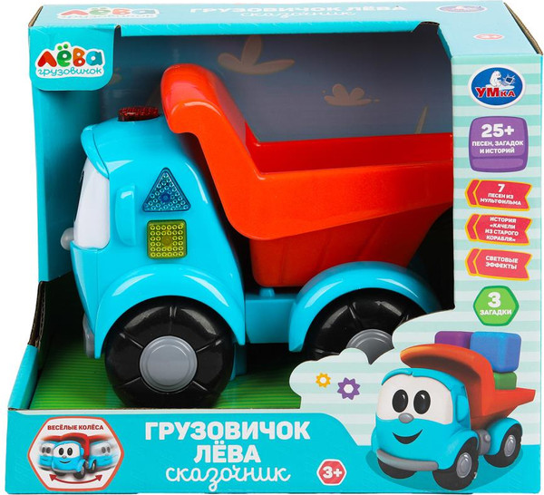 Изображение товара Игрушка-каталка Умка Грузовичок Лева / HT1368-R