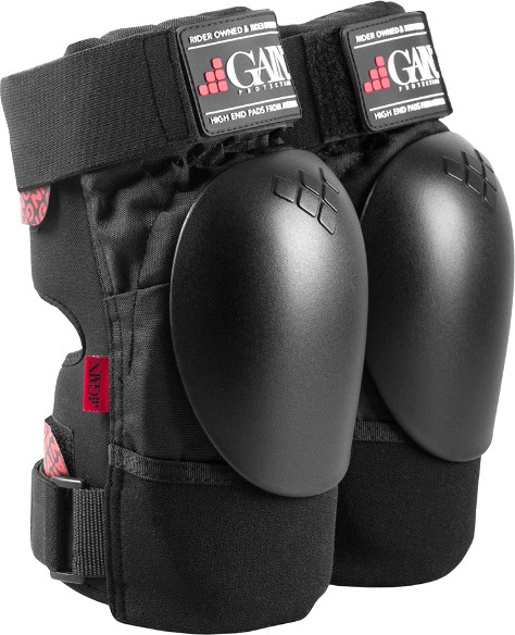 Изображение товара Наколенники защитные GAIN The Shield Pro Hard Shell Knee Pads 03-001239 (р.S, черный)