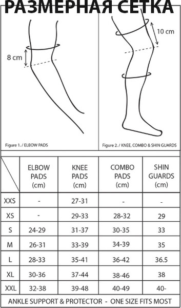 Изображение товара Наколенники защитные GAIN The Shield Pro Hard Shell Knee Pads 03-001239 (р.S, черный)