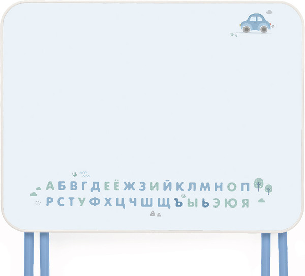 Изображение товара Комплект мебели с детским столом Ника КА2/ГЛ (голубой-2)