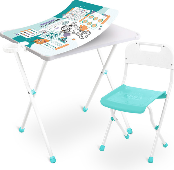 Изображение товара Комплект мебели с детским столом Ника Математика с монстриками / КА3/ММ