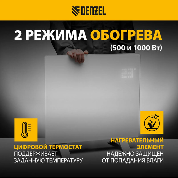 Изображение товара Конвектор Denzel OptiPrime-1000 / 98121