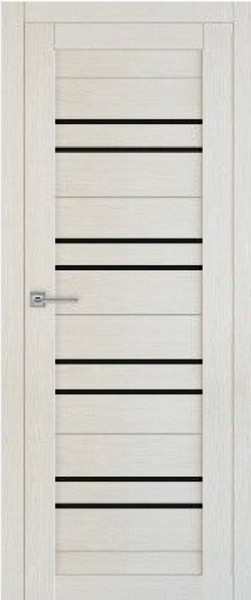 Изображение товара Дверь межкомнатная Bafa Техно 16 90x200 (лиственница/черный лакобель)