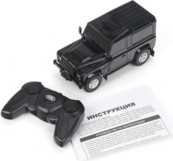 Изображение товара Радиоуправляемая игрушка Rastar Land Rover Defender 1:24 / 78500-RASTAR