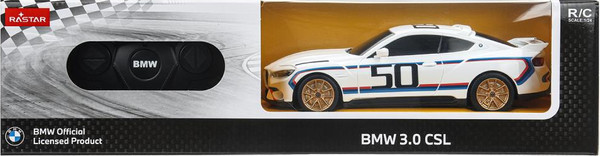 Изображение товара Радиоуправляемая игрушка Rastar BMW 3.0 csl 1:24 / 92900