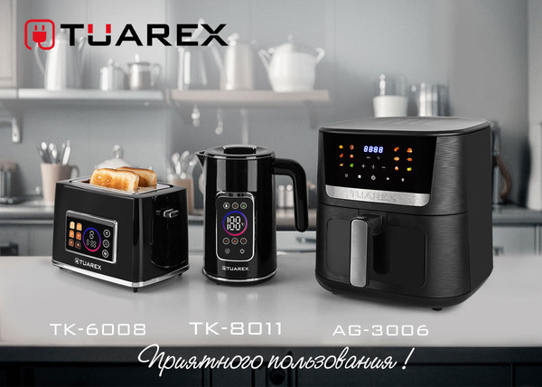 Изображение товара Электрочайник Tuarex TK-8011 (черный)
