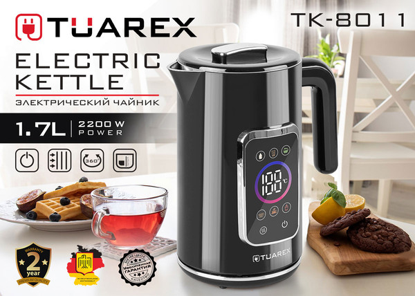 Изображение товара Электрочайник Tuarex TK-8011 (черный)