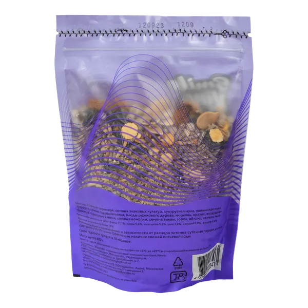 Изображение товара Корм для грызунов Smile King Для хомяков / LKG-40 (400г)