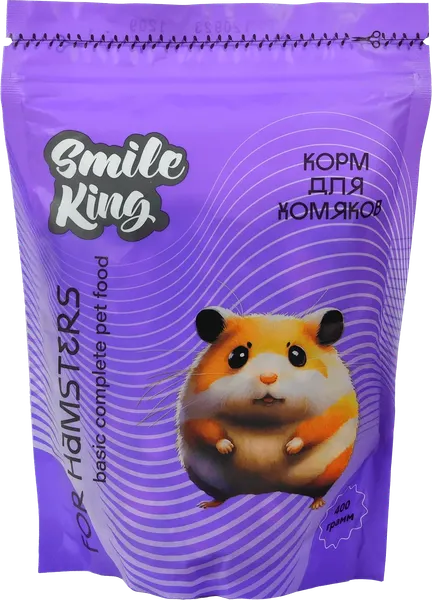 Изображение товара Корм для грызунов Smile King Для хомяков / LKG-40 (400г)