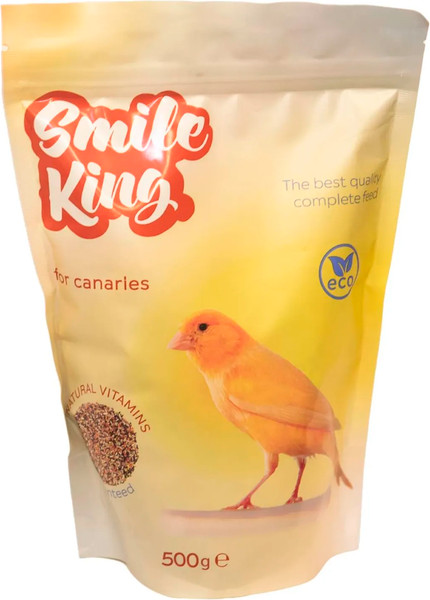 Изображение товара Корм для птиц Smile King Для канарейки / LKG-21 (500г)