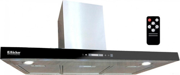 Изображение товара Вытяжка Т-образная Backer CH90E-TGL200 SSBK Glass