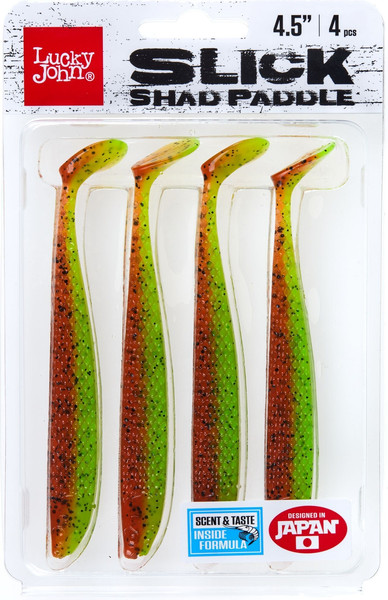 Изображение товара Мягкая приманка Lucky John Slick Shad Paddle 4.5in 11.40 Z15 / 140441-Z15 (4шт)