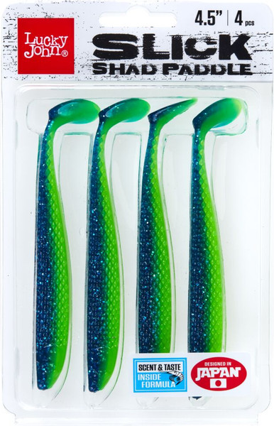 Изображение товара Мягкая приманка Lucky John Slick Shad Paddle 4.5in 11.40 Z17 / 140441-Z17 (4шт)