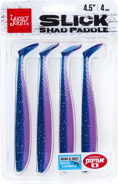 Изображение товара Мягкая приманка Lucky John Slick Shad Paddle 4.5in 11.40 Z18 / 140441-Z18 (4шт)