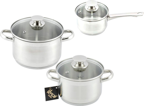 Изображение товара Набор кастрюль Кухар Лотос Традиция КЛ2-13С