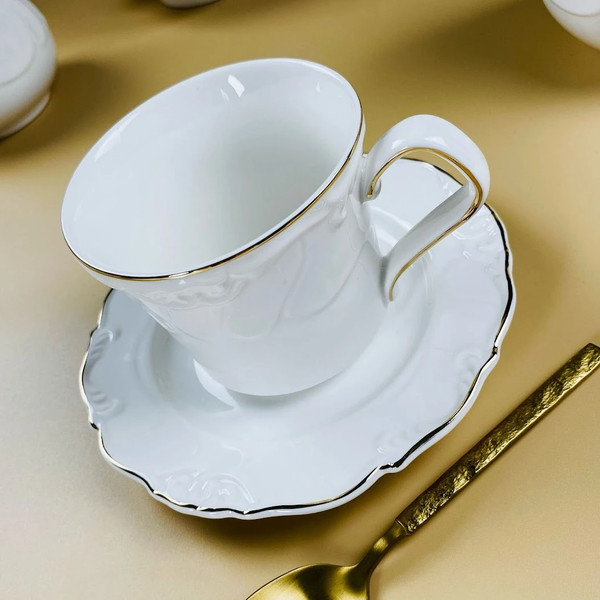 Изображение товара Набор для чая/кофе Lenardi Крокус Золото 109-234