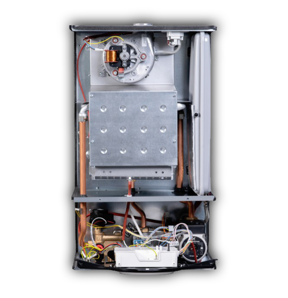 Изображение товара Газовый котел Federica Bugatti 24В Varme (с бойлером косвенного нагрева KBS-B 200 V3)