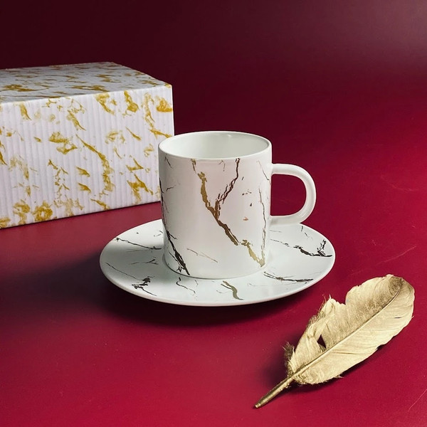 Изображение товара Чашка с блюдцем Lenardi 133-427