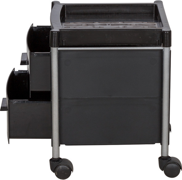 Изображение товара Тележка парикмахерская Элеганс Алана-02 (черный)