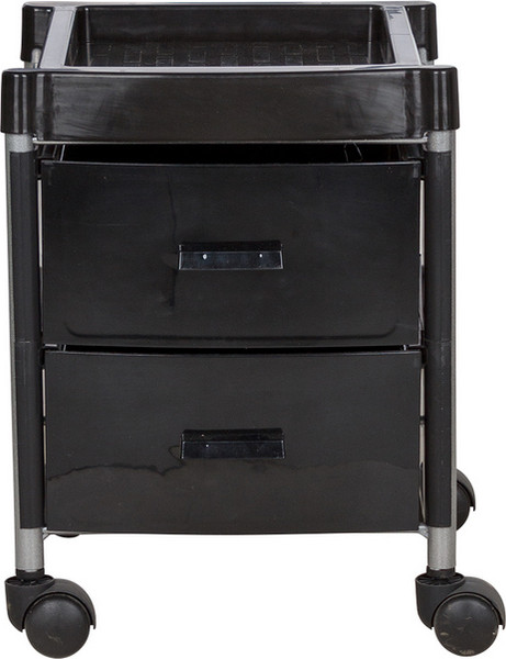 Изображение товара Тележка парикмахерская Элеганс Алана-02 (черный)