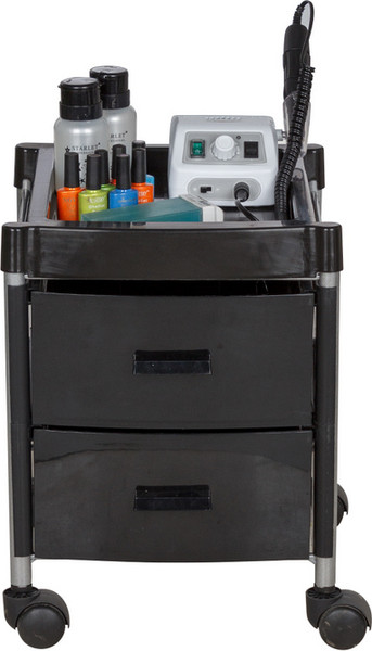 Изображение товара Тележка парикмахерская Элеганс Алана-02 (черный)