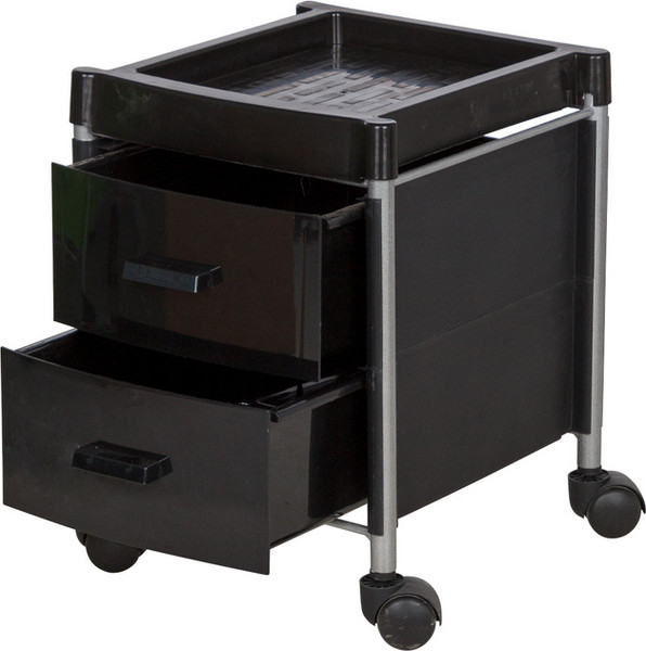 Изображение товара Тележка парикмахерская Элеганс Алана-02 (черный)