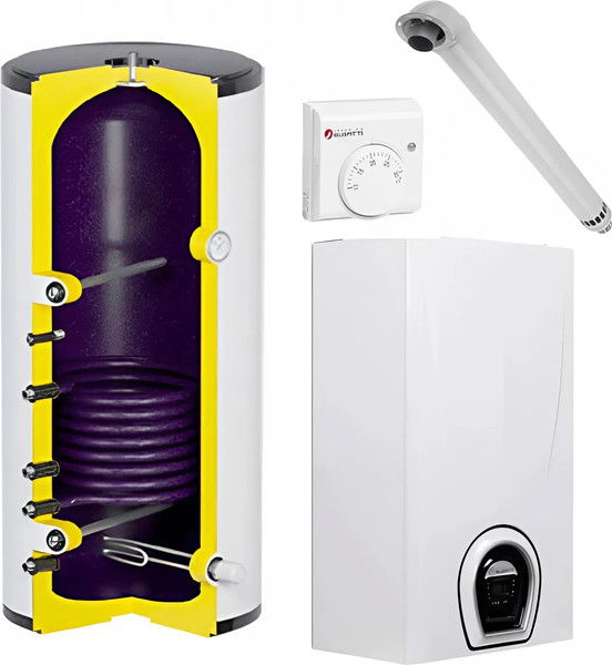 Изображение товара Газовый котел Federica Bugatti 24В + S-Tank PWL 150