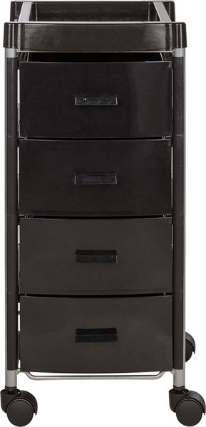 Изображение товара Тележка парикмахерская Элеганс Алана-04 (черный)