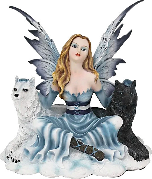 Изображение товара Статуэтка Lenardi Фея и волки 307-002
