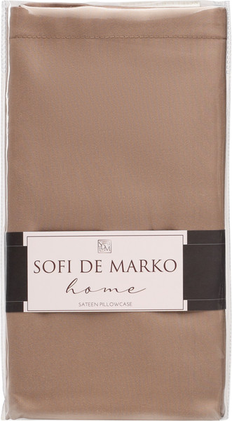 Изображение товара Наволочка Sofi de Marko Мармис 50x70 / НВ-мс-50x70кп (капучино)