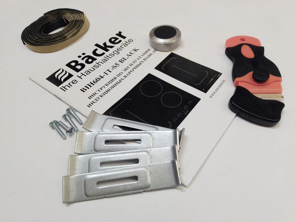Изображение товара Индукционная варочная панель Backer BIH604-1T-S5 Black