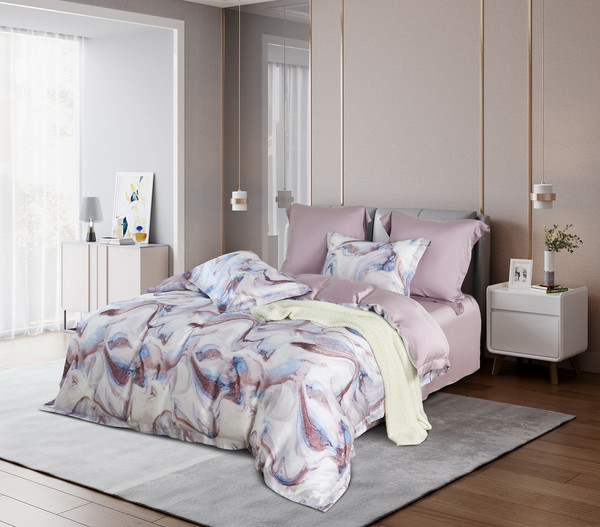 Изображение товара Комплект постельного белья Sofi de Marko Паола №10 Евро 4н Т / Евро-Т-П10