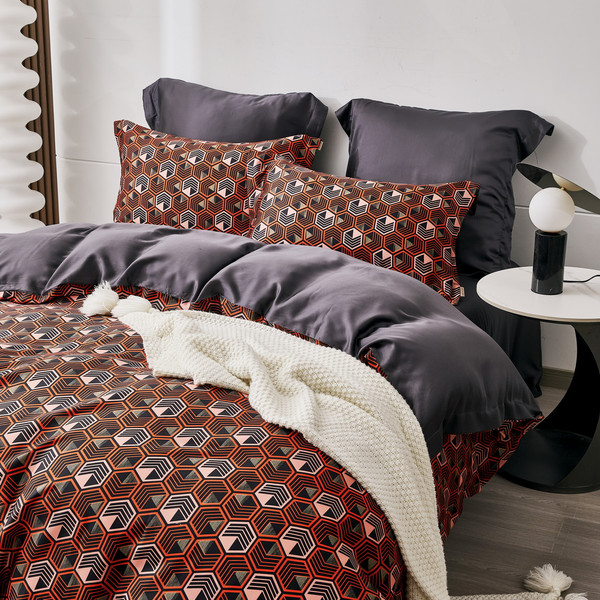 Изображение товара Комплект постельного белья Sofi de Marko Паола №9 Евро 4н Т / Евро-Т-П9