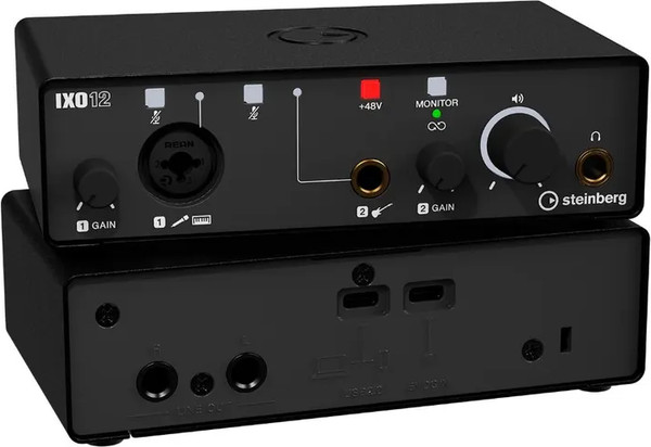 Изображение товара Аудиоинтерфейс Steinberg IXO12 (черный)