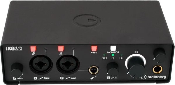 Изображение товара Аудиоинтерфейс Steinberg IXO22 (черный)